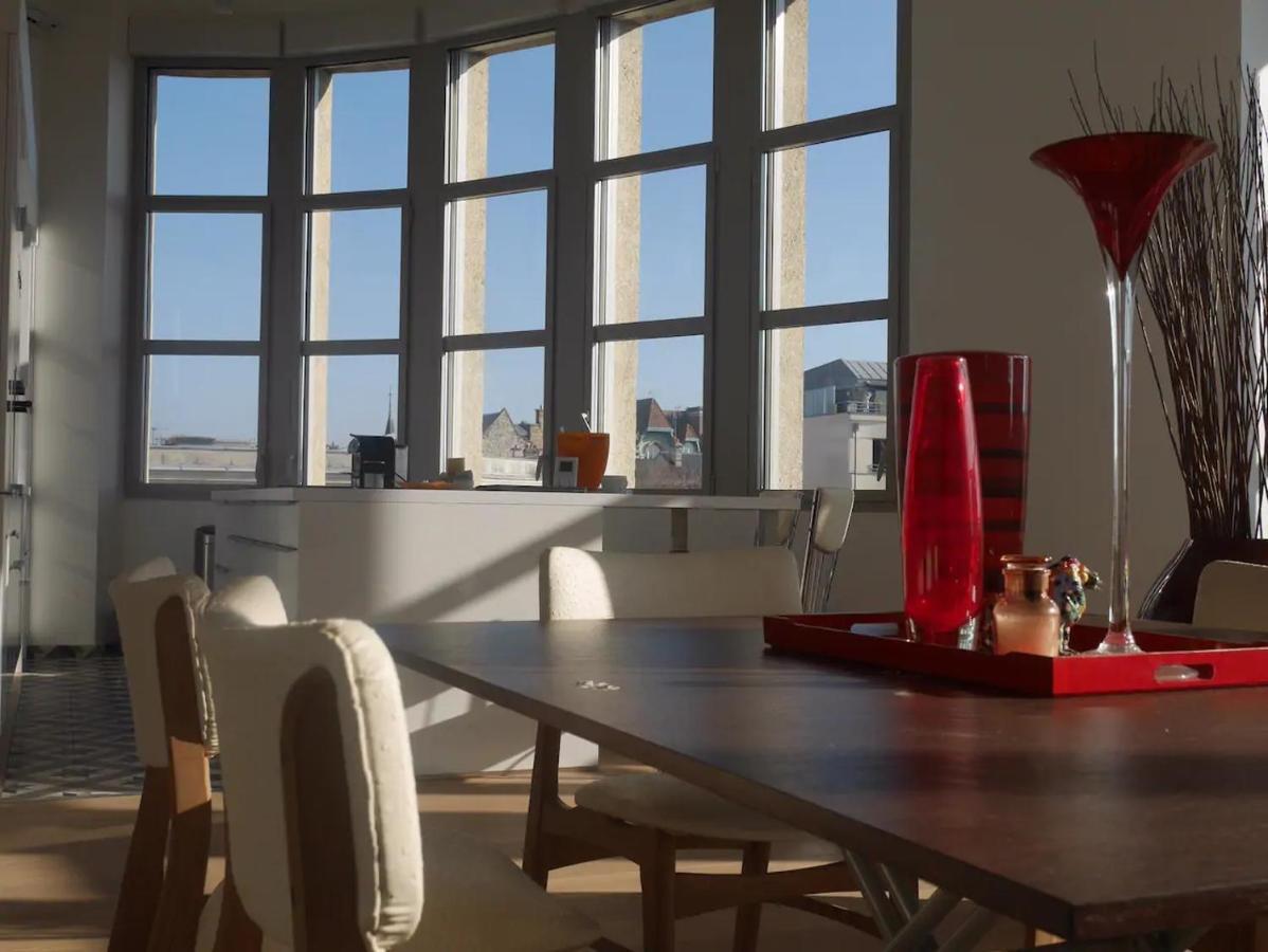 Loft Des Sacres - Vue Unique Sur La Cathedrale Apartment Реймс Екстериор снимка